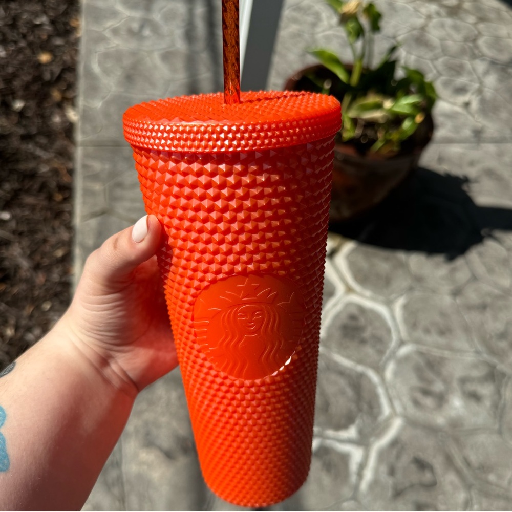 Starbucks venti studded cold cup
